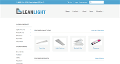 Desktop Screenshot of leanlight.com